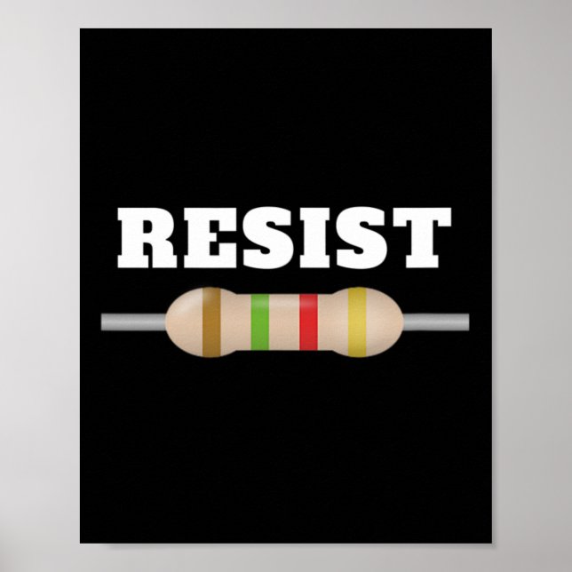 I Kärlek är motståndssymbolen för eldesign Poster (Framsidan)