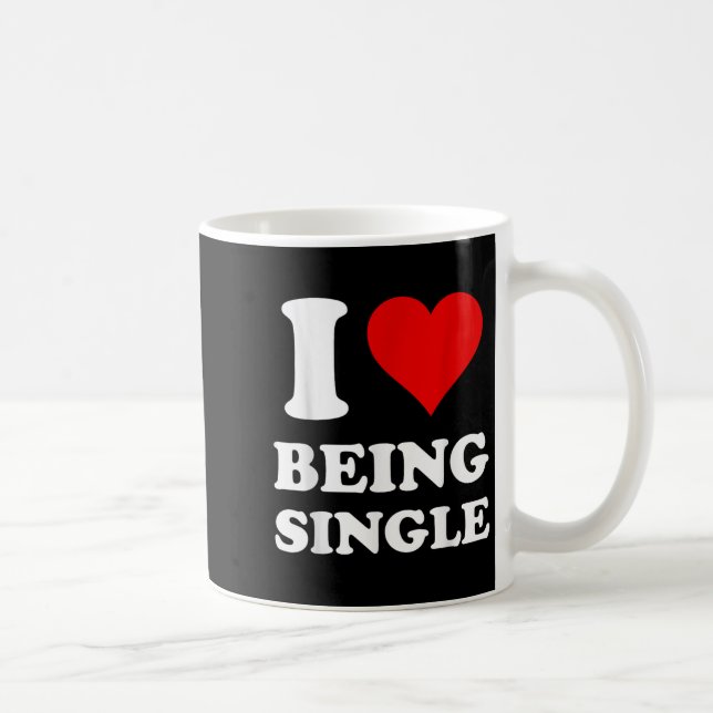 I Kärlek är Single Kaffemugg (Höger)