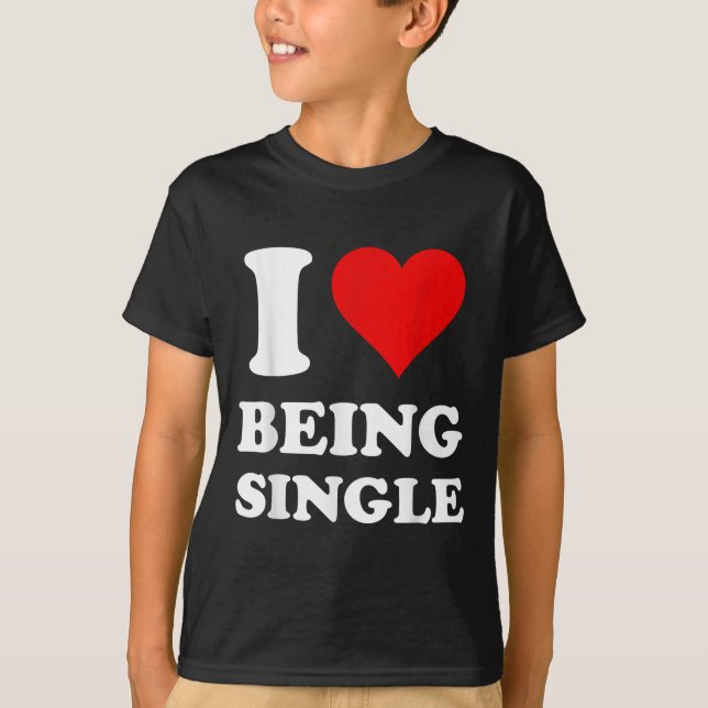 I Kärlek är Single T Shirt (Framsida)