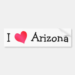 I Kärlek Arizona Bildekal
