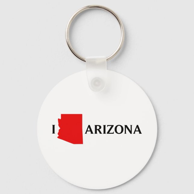 I Kärlek Arizona - I Kärlek AZ Nyckelring (Framsida)