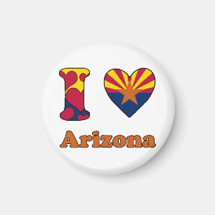 I kärlek Arizona Magnet
