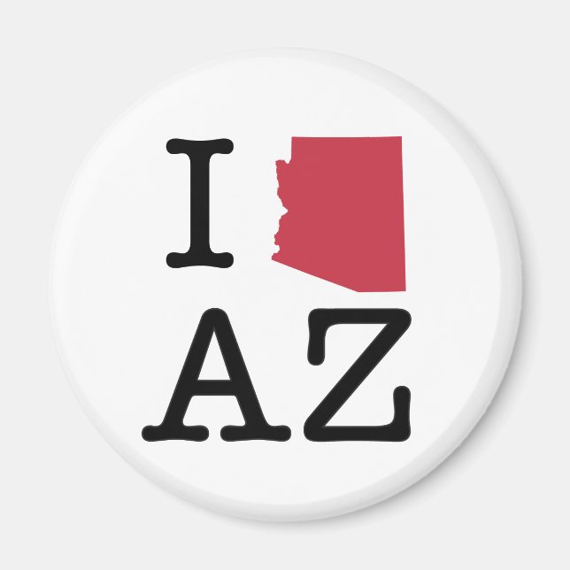I Kärlek Arizona Magnet (Framsidan)