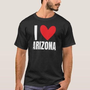 I Kärlek Arizona State Grand Canyon Tucson Pheonix T Shirt