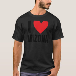 I Kärlek Arizona State Grand Canyon Tucson Pheonix T Shirt