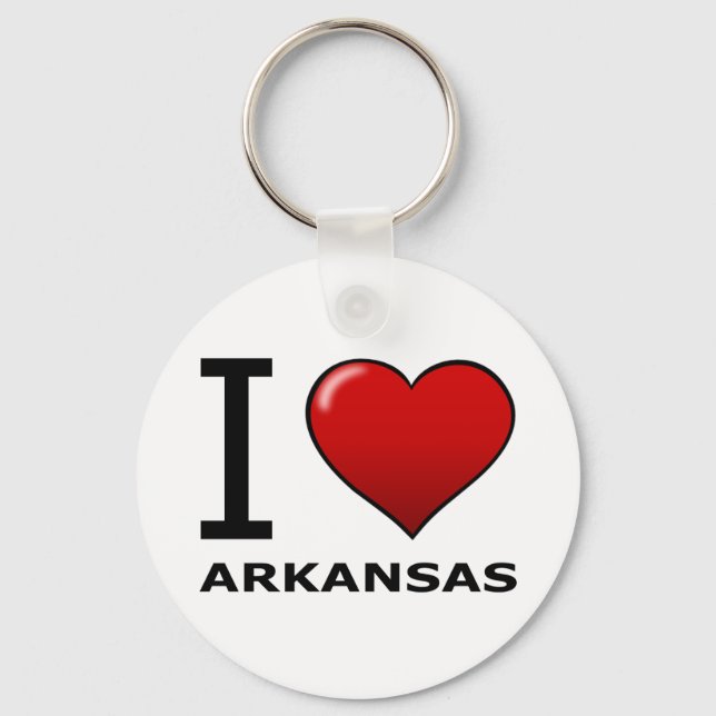 I KÄRLEK ARKANSAS NYCKELRING (Framsida)