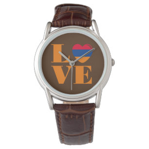 I kärlek Armenien Armbandsur