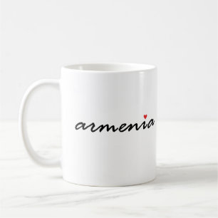 I kärlek Armenien Kaffemugg