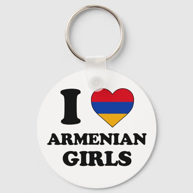 I kärlek armeniska flickor nyckelring (Framsida)