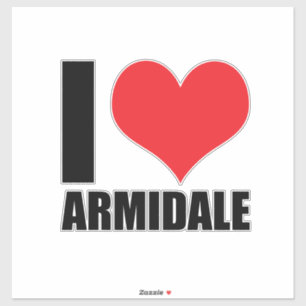 I kärlek Armidale Klistermärken