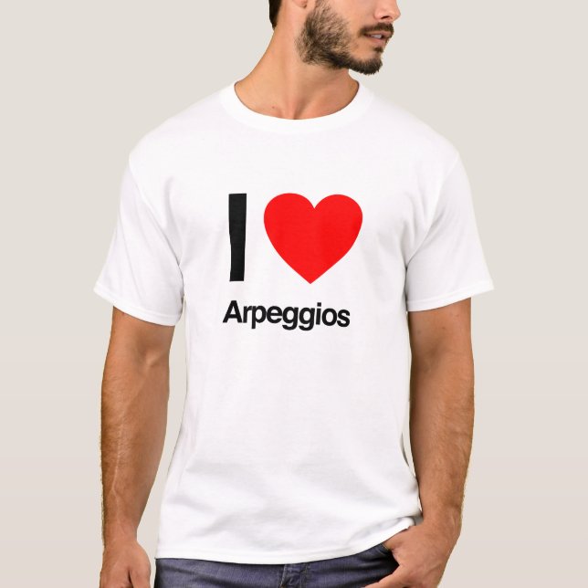 i kärlek arpeggios tee (Framsida)