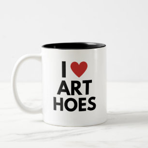 I KÄRLEK ART HOES Två-Tonad MUGG