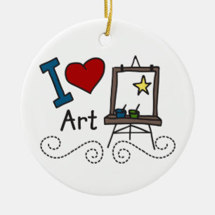 I Kärlek Art Julgransprydnad Keramik