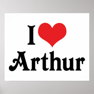 I Kärlek Arthur Poster