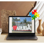 I kärlek Aruba - En lycklig-ö Pussel<br><div class="desc">Jag hjärta Aruba. Det här är perfektens resande souvenir!</div>