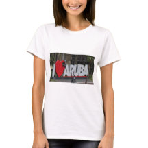 "I Kärlek Aruba"-tecken, fotografi, T-shirt