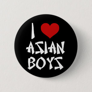 I Kärlek Asian Boys Knapp