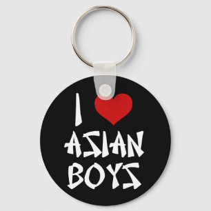 I Kärlek Asian Boys Nyckelring