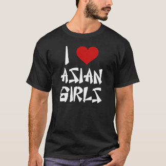 I Kärlek Asian Girls Shirt T-shirt