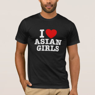 I Kärlek Asian Girls T Shirt