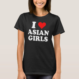 I Kärlek Asian Girls T Shirt