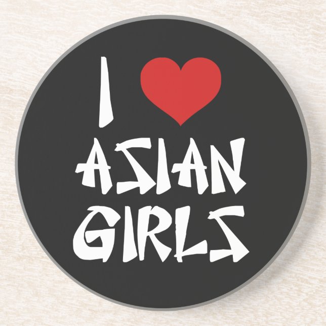 I Kärlek Asian Girls Underlägg (Framsidan)