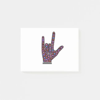 I Kärlek, ASL Post-it Block