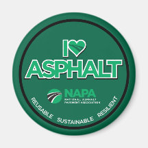I Kärlek Asphalt Magnet
