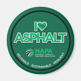 I Kärlek Asphalt Magnet