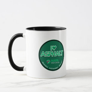 I Kärlek Asphalt Mugg