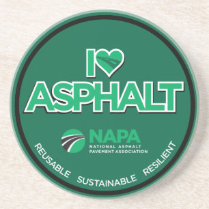 I Kärlek Asphalt Stone Underlägg
