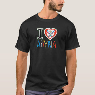 I Kärlek Assyria T Shirt
