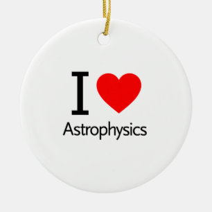 I Kärlek Astrofysik Julgransprydnad Keramik