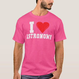I Kärlek Astronomi T Shirt