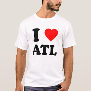 I Kärlek Atl Heart Coola Atlanta T Shirt