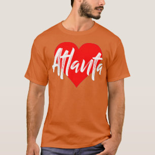 I Kärlek Atlanta Älskare Tshirt Georgia Cute Gift T Shirt