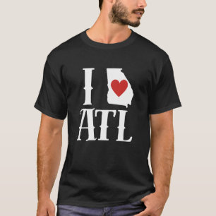 I Kärlek Atlanta I Kärlek ATL I Heart Atlanta T Shirt