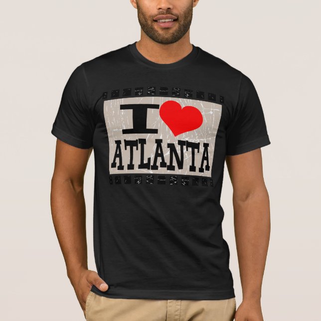 I kärlek Atlanta Tee Shirt (Framsida)