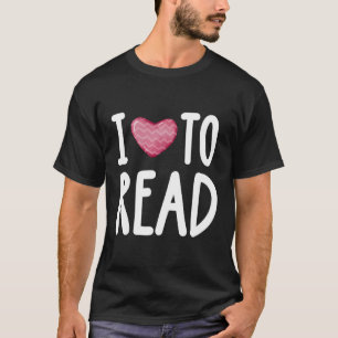 I Kärlek att läsa Råttor och bokmaskar T Shirt