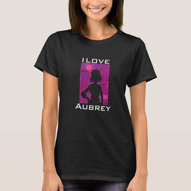 I kärlek Aubrey T Shirt (Framsida)