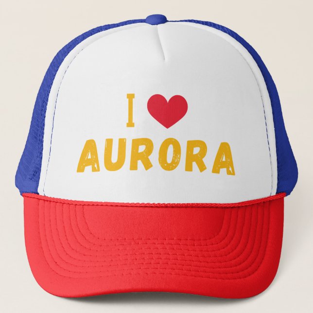 i kärlek Aurora,Colorado Keps (Framsida)