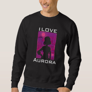 I KÄRLEK AURORA LÅNG ÄRMAD TRÖJA