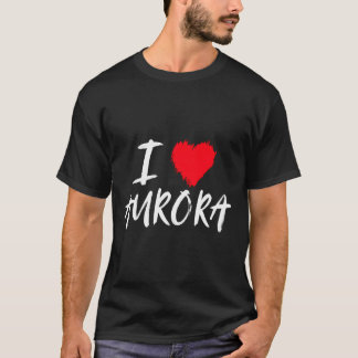I Kärlek Aurora Maka Dotter Mamma Girlkompis Grand T Shirt