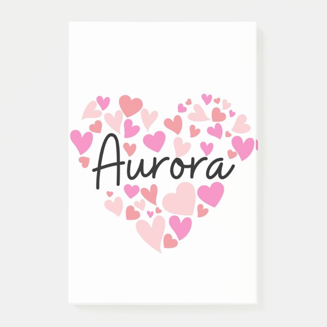 I KÄRLEK AURORA POST-IT BLOCK (Framsida)