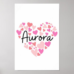I KÄRLEK AURORA POSTER