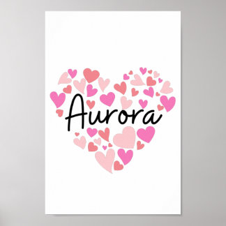 I KÄRLEK AURORA POSTER