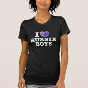 I Kärlek Aussie Boys T-shirt