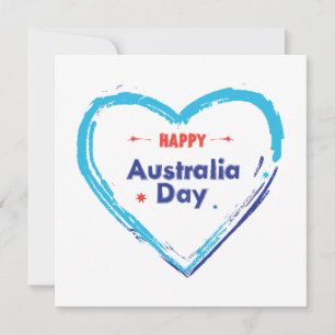 "I KÄRLEK AUSTRALIA" Australien Dag 26 januari Hol Julkort