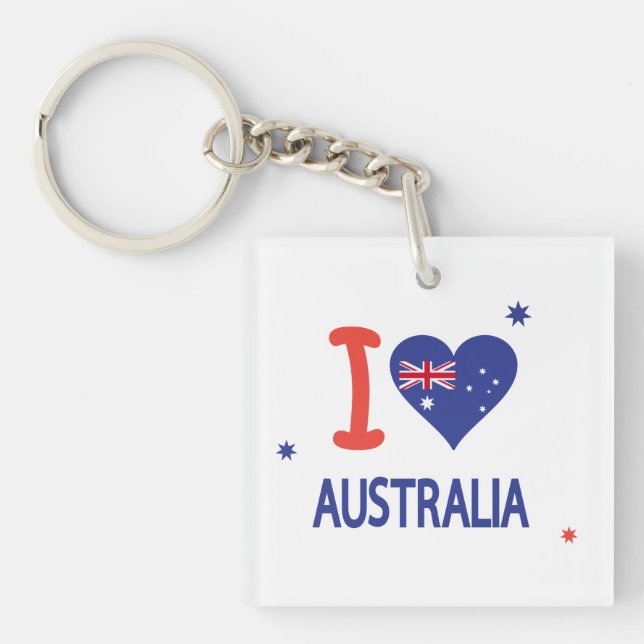 "I KÄRLEK AUSTRALIA" Australien Dag den 26 januari (Framsidan)