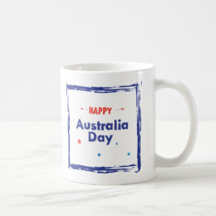 "I KÄRLEK AUSTRALIA" Australien Dag den 26 januari Kaffemugg